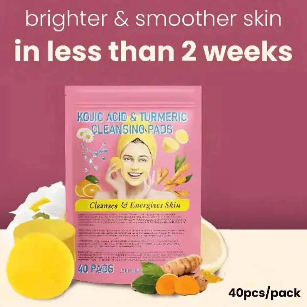 Brightening Turmeric & Kojic Acid Pads (40 Pack)