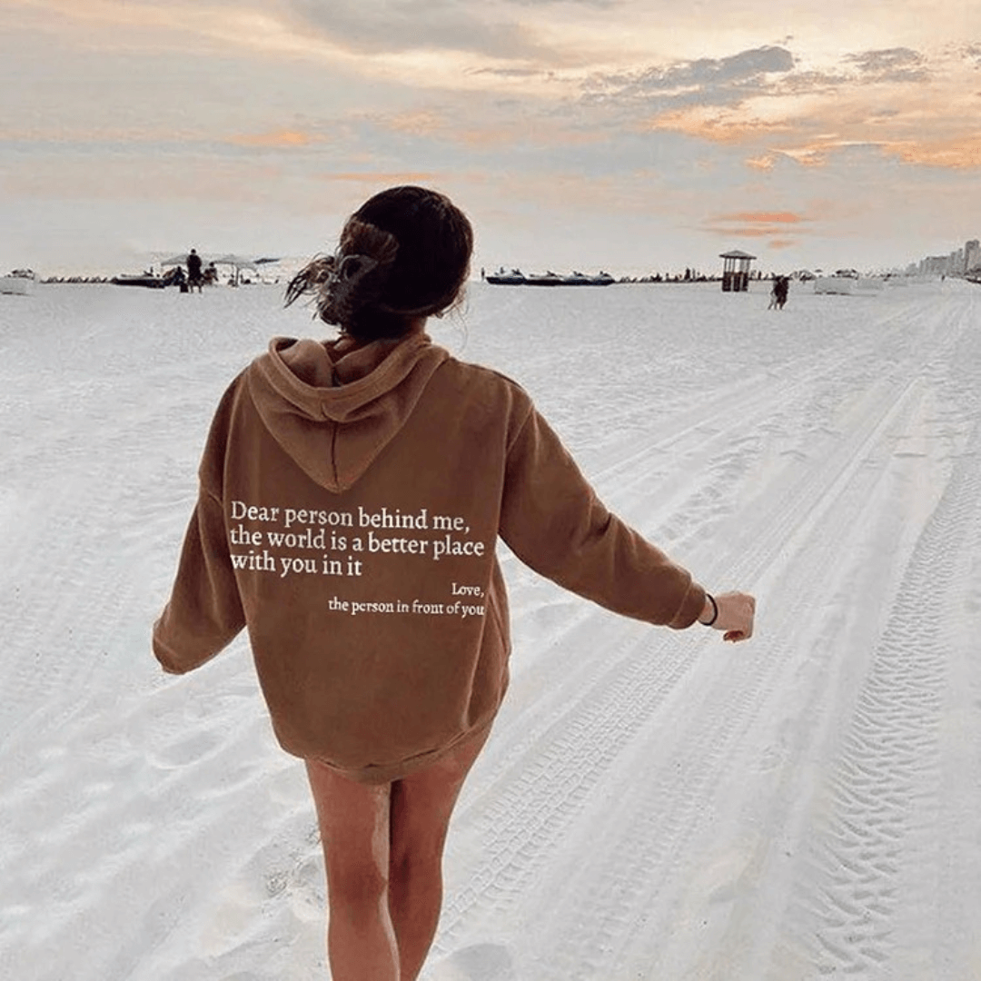 Dear Person Behind Me (Unisex Hoodie) 